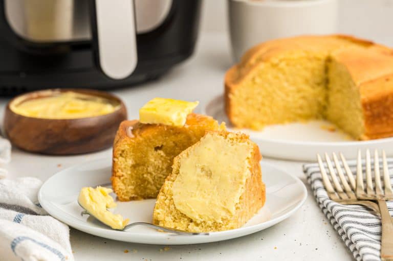 Air Fryer Cornbread Recipe The Seaside Baker