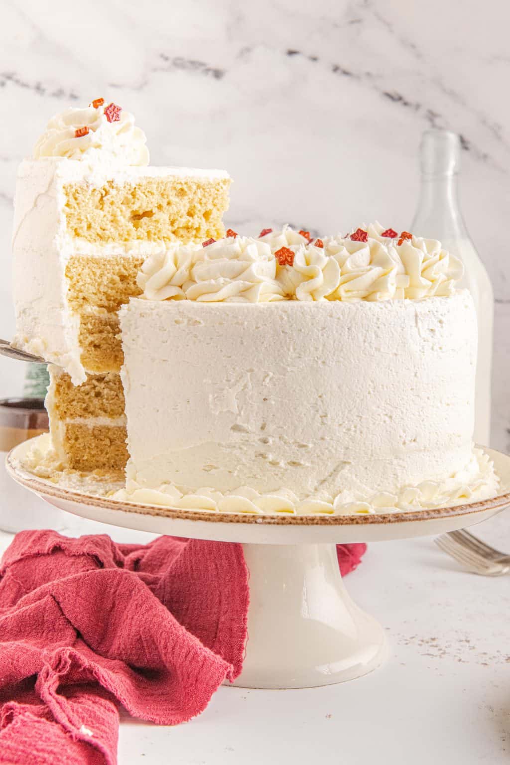 Maple Syrup Layer Cake - The Seaside Baker