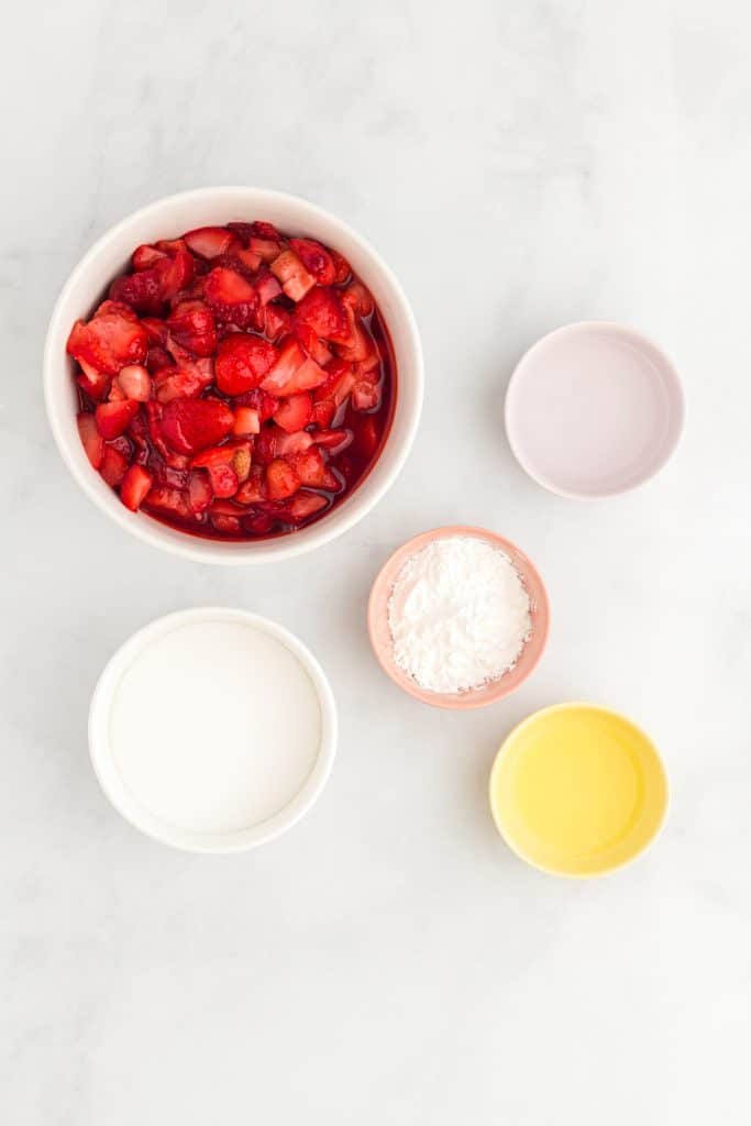 How To Make An Easy Strawberry Cake Filling Recipe The Seaside Baker
