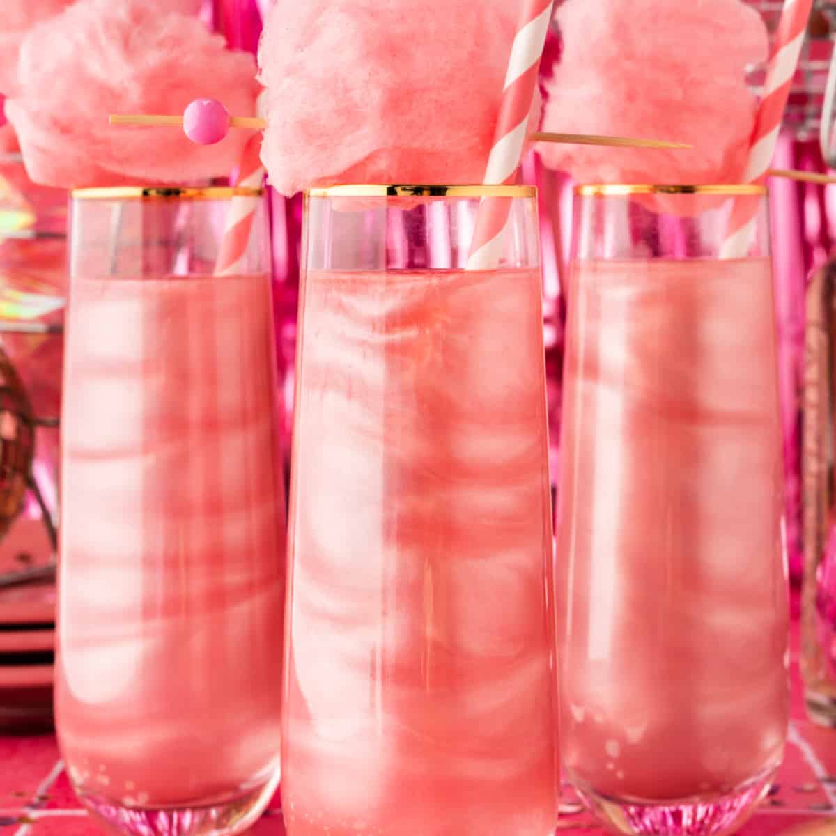 Candy Pink Cocktail Glitter – Drinks That Sparkle