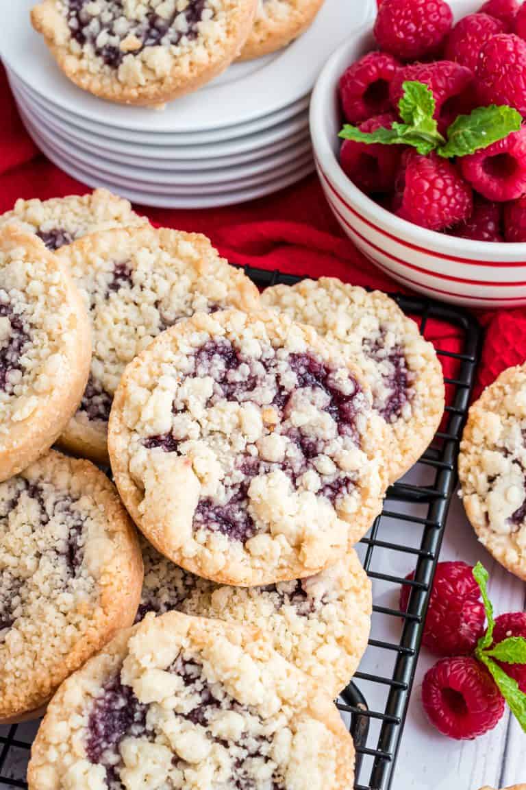 Copycat Costco Raspberry Crumble Cookie Recipe The Seaside Baker